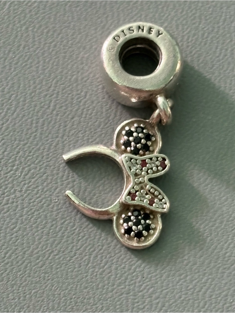 Disney Silver Minnie Mouse Dangle Charm